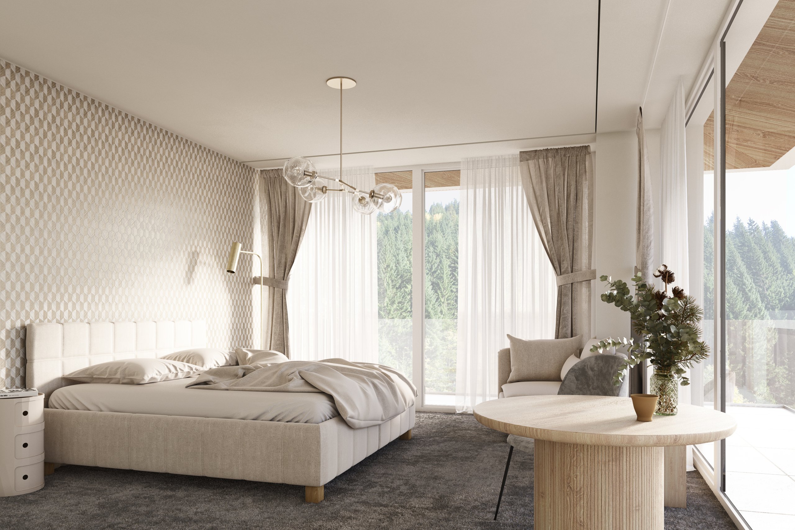 Projekt Meridien, na predaj investičný apartmán v srdci Liptova, Ilianovo