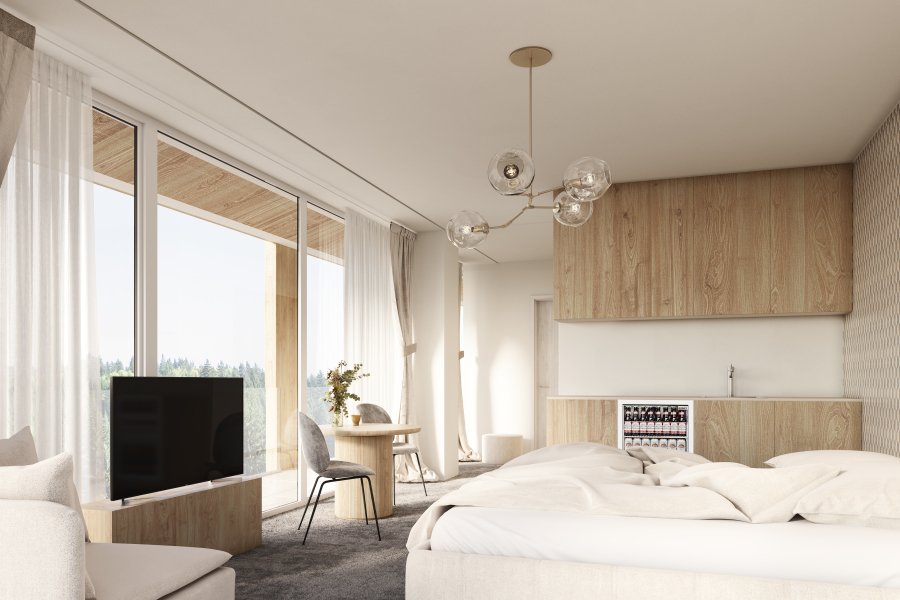 Projekt Meridien, na predaj investičný apartmán v srdci Liptova, Ilianovo