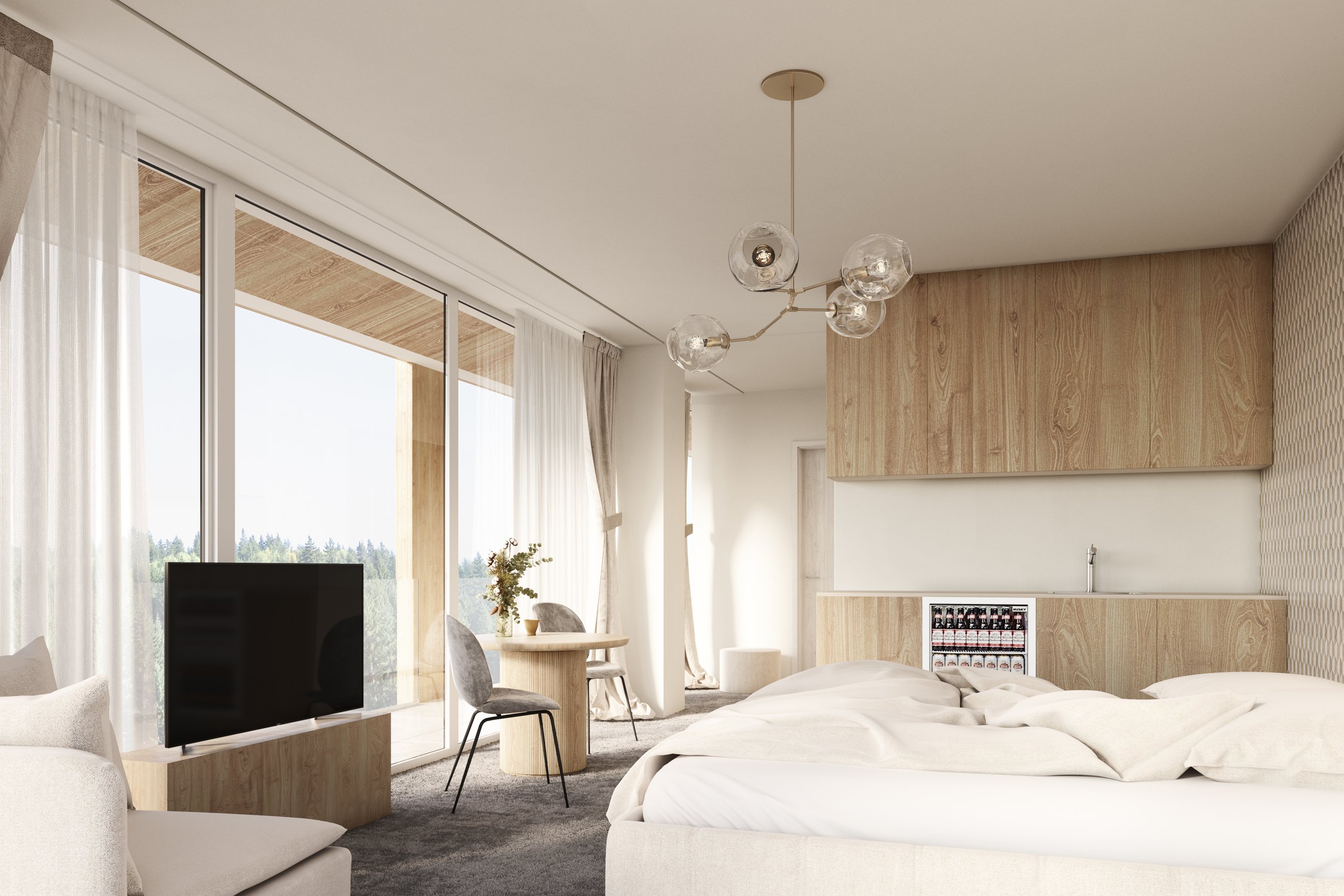 Projekt Meridien, na predaj investičný apartmán v srdci Liptova, Ilianovo