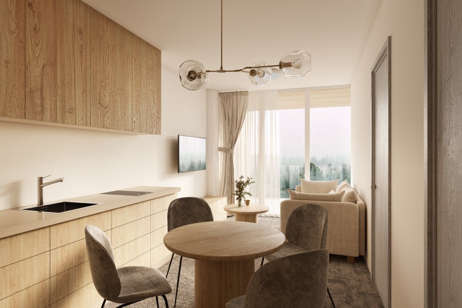 Projekt Meridien, na predaj investičný apartmán v srdci Liptova, Ilianovo