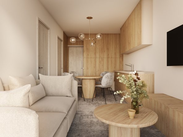 Projekt Meridien, na predaj investičný apartmán v srdci Liptova, Ilianovo