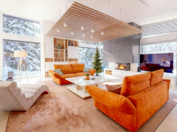 Na predaj moderná rodinná vila pod Chopkom, ukrytá v korunách stromov, Nízke Tatry