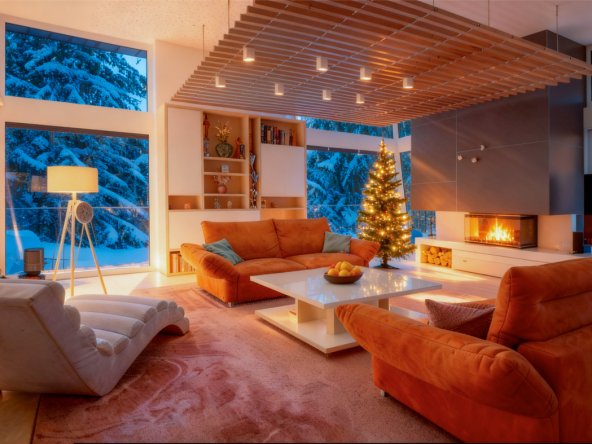 Na predaj moderná rodinná vila pod Chopkom, ukrytá v korunách stromov, Nízke Tatry