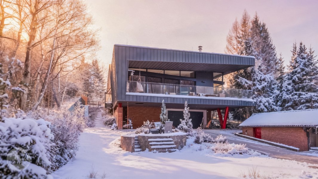 Na predaj moderná rodinná vila pod Chopkom, ukrytá v korunách stromov, Nízke Tatry