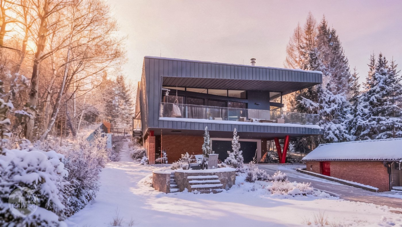 Na predaj moderná rodinná vila pod Chopkom, ukrytá v korunách stromov, Nízke Tatry