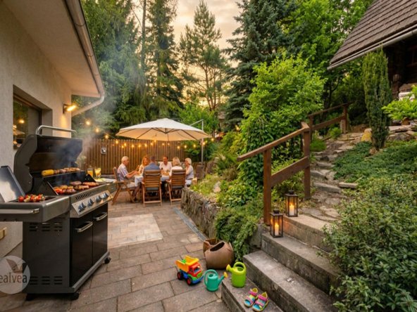 Na predaj moderná rodinná vila pod Chopkom, ukrytá v korunách stromov, Nízke Tatry
