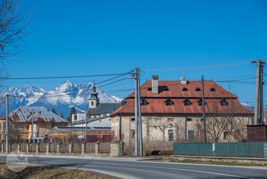 Na predaj Kaštieľ Vlková, národná kultúrna pamiatka na Spiši