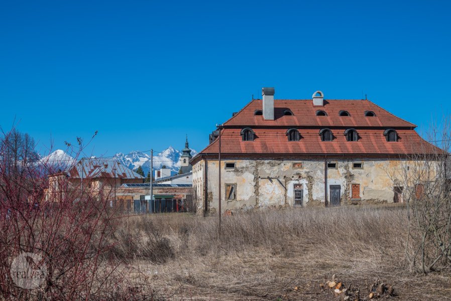 Na predaj Kaštieľ Vlková, národná kultúrna pamiatka na Spiši
