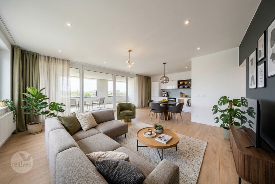 Na predaj 3 izbové byty s veľkorysou loggiou v modernej novostavbe a nadštandardom v cene, Poprad