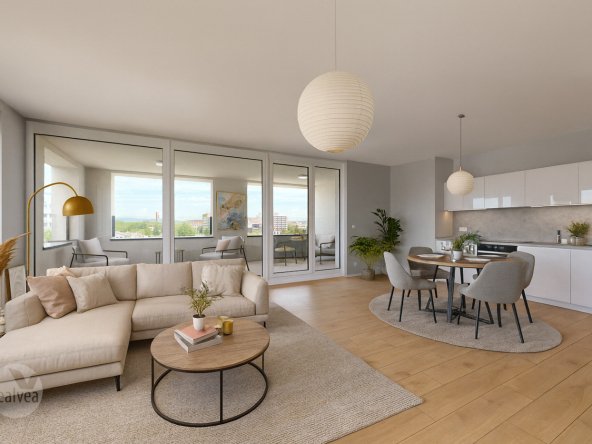 Na predaj 3 izbové byty s veľkorysou loggiou v modernej novostavbe a nadštandardom v cene, Poprad