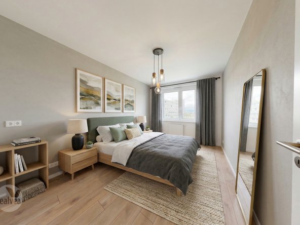 Na predaj 3 izbové byty s veľkorysou loggiou v modernej novostavbe a nadštandardom v cene, Poprad