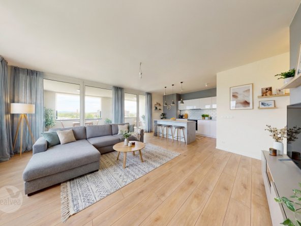 Na predaj 3 izbové byty s veľkorysou loggiou v modernej novostavbe a nadštandardom v cene, Poprad