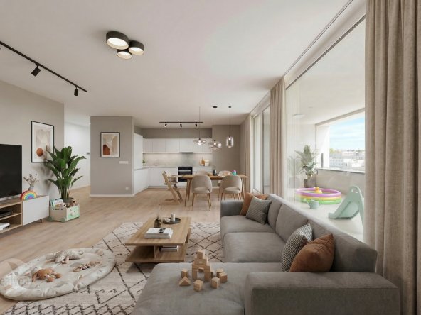 Na predaj 3 izbové byty s veľkorysou loggiou v modernej novostavbe a nadštandardom v cene, Poprad