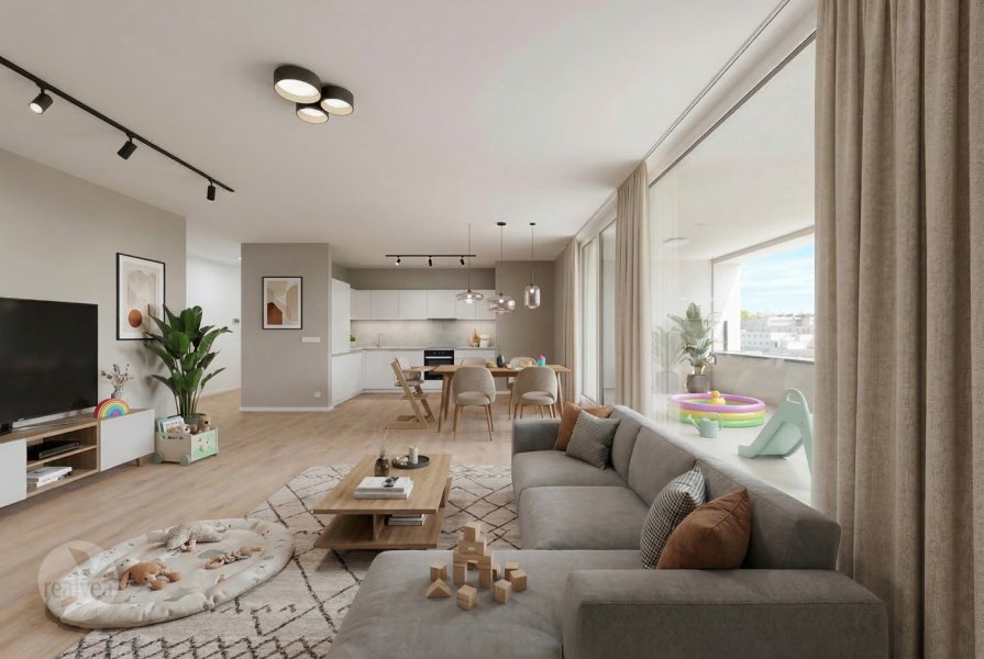 Na predaj 3 izbové byty s veľkorysou loggiou v modernej novostavbe a nadštandardom v cene, Poprad