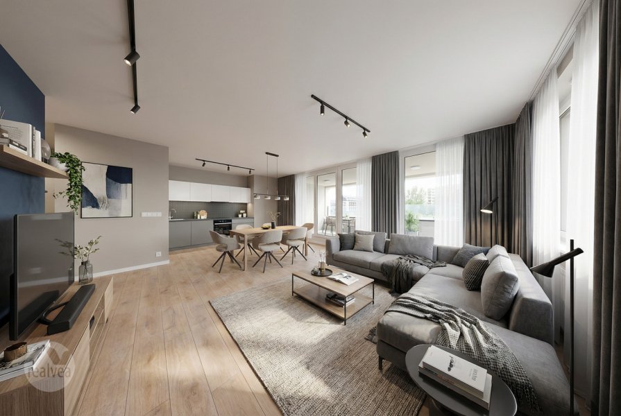 Na predaj 3 izbové byty s veľkorysou loggiou v modernej novostavbe a nadštandardom v cene, Poprad