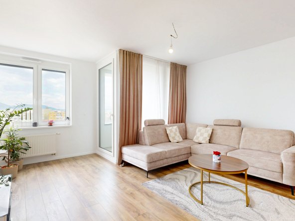 Na predaj 3 izbový byt s výhľadom na Vysoké Tatry - Karpatská Residence, Poprad