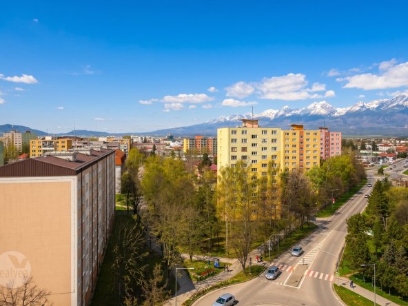 Na predaj 3 izbový byt s výhľadom na Vysoké Tatry - Karpatská Residence, Poprad