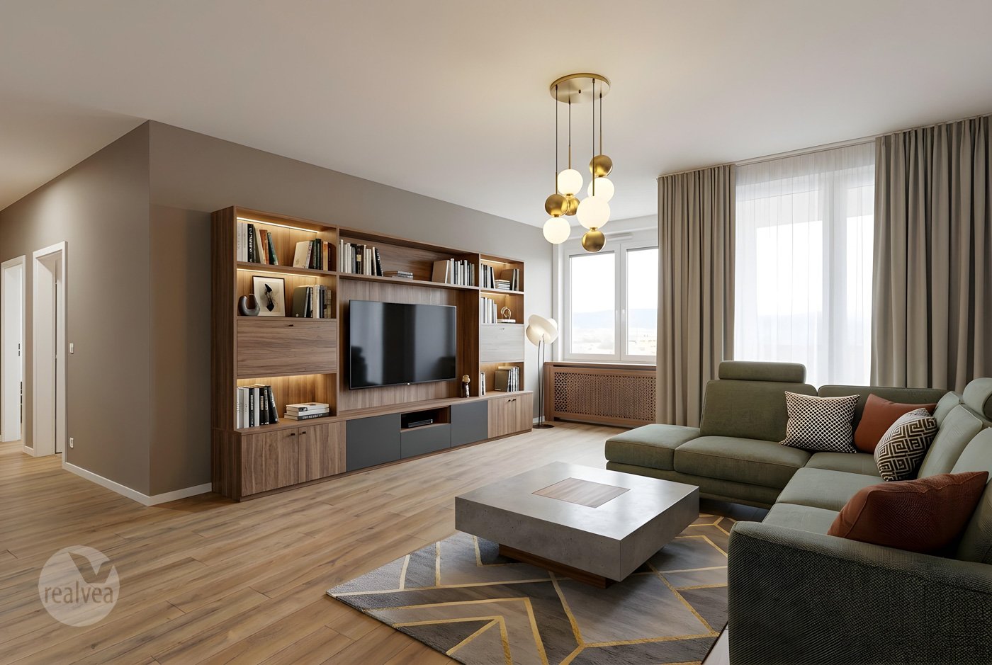 Na predaj 3 izbový byt s výhľadom na Vysoké Tatry - Karpatská Residence, Poprad