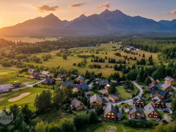 Na predaj exkluzívny chalet pri golfe, Veľká Lomnica, Vysoké Tatry