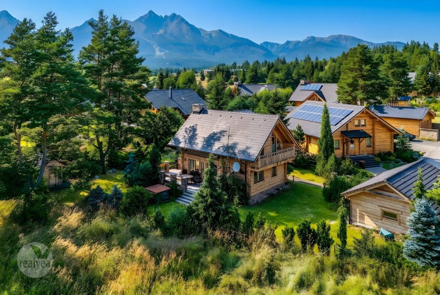 Na predaj exkluzívny chalet pri golfe, Veľká Lomnica, Vysoké Tatry