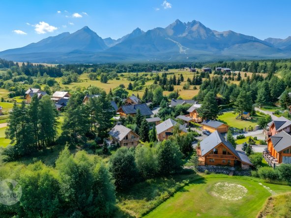 Na predaj exkluzívny chalet pri golfe, Veľká Lomnica, Vysoké Tatry
