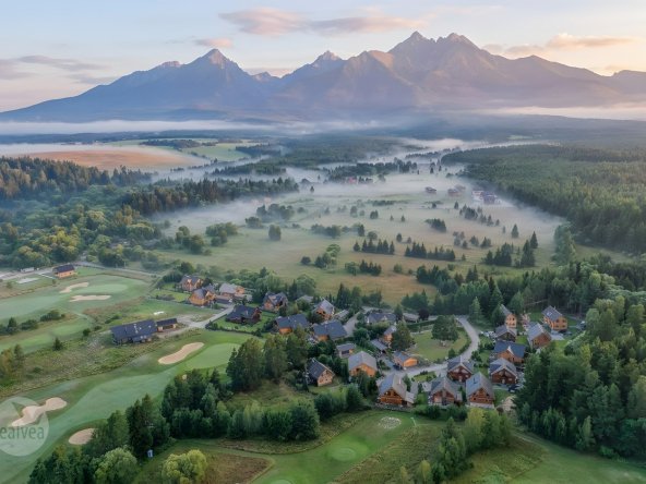Na predaj exkluzívny chalet pri golfe, Veľká Lomnica, Vysoké Tatry
