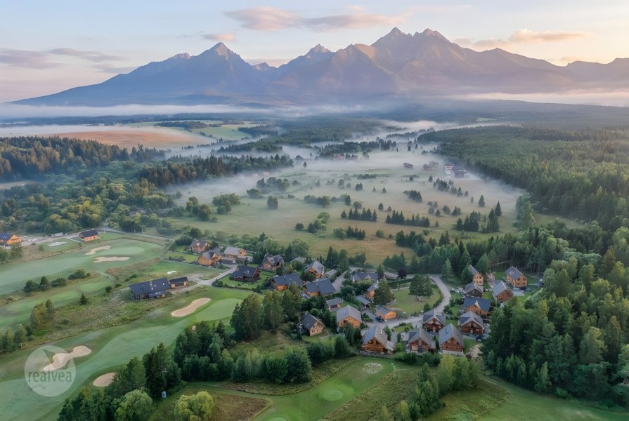 Na predaj exkluzívny chalet pri golfe, Veľká Lomnica, Vysoké Tatry