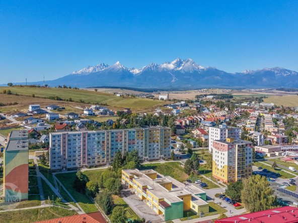 Na predaj zrekonštruovaný 3 izbový byt s výhľadom na Tatry, Kežmarok - sídlisko Juh